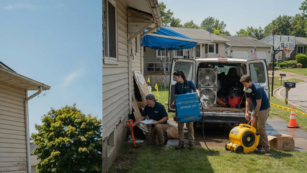 Ceiling Leak Cleanup in Eagle Bay, NY near me